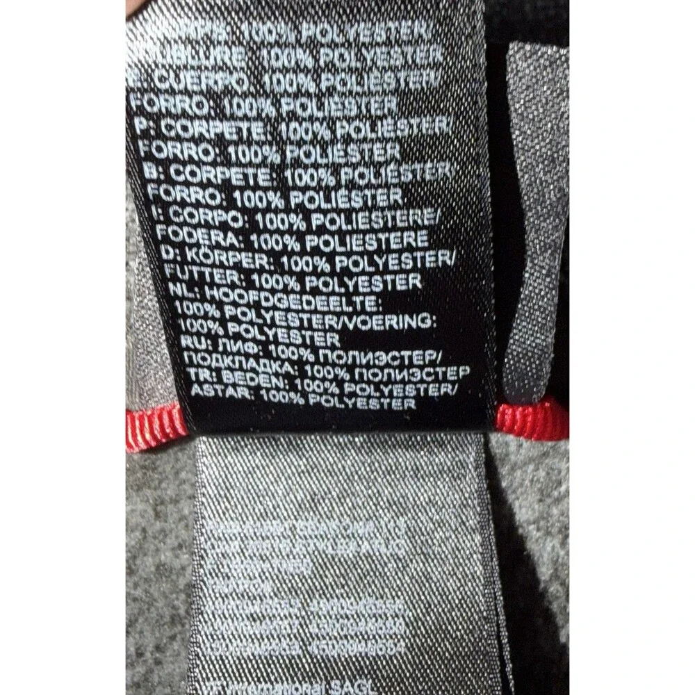 The North Face Polartec Classic Fleece Jacket Mens XL Gray Full Zip Outdoor